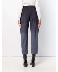 Женские темно-синие брюки карго от Sonia Rykiel