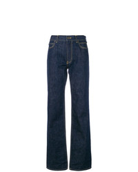 Темно-синие брюки-клеш от Calvin Klein 205W39nyc