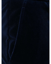 Темно-синие брюки-клеш от Gucci