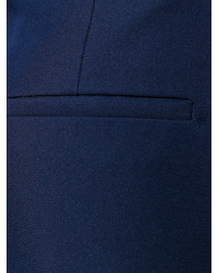 Темно-синие брюки-клеш от Marni