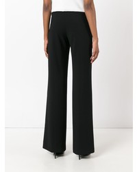 Темно-синие брюки-клеш от D-Exterior