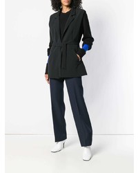 Темно-синие брюки-клеш от Maison Margiela