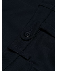 Темно-синие брюки-клеш от Chloé