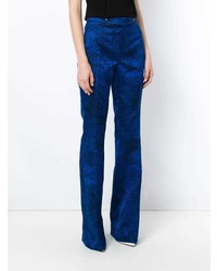 Темно-синие брюки-клеш от Tufi Duek