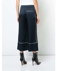 Темно-синие брюки-кюлоты от Monse