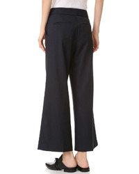 Темно-синие брюки-кюлоты от James Jeans