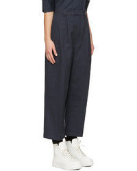 Темно-синие брюки-кюлоты от Perks And Mini