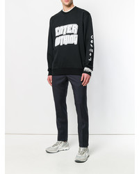 Темно-синие брюки чинос в клетку от Lanvin