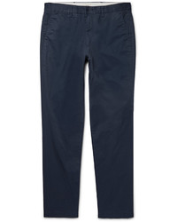 Темно-синие брюки чинос из саржи от Club Monaco