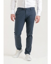 Темно-синие брюки чинос от Angelo Bonetti