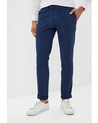 Темно-синие брюки чинос от Angelo Bonetti