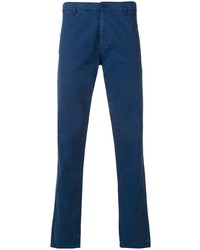 Темно-синие брюки чинос от Aspesi