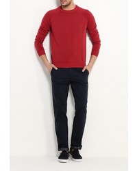 Темно-синие брюки чинос от Baon