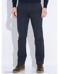 Темно-синие брюки чинос от Baon