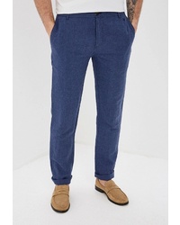 Темно-синие брюки чинос от Baon