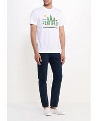 Темно-синие брюки чинос от Befree