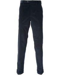 Темно-синие брюки чинос от Brioni