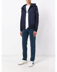 Темно-синие брюки чинос от Incotex