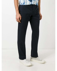 Темно-синие брюки чинос от Saint Laurent