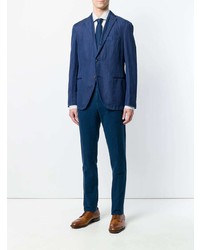 Темно-синие брюки чинос от Dell'oglio