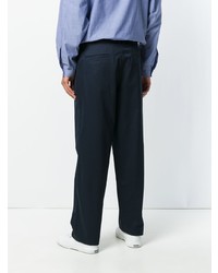 Темно-синие брюки чинос от E. Tautz