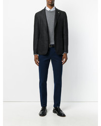 Темно-синие брюки чинос от Pt01