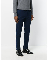 Темно-синие брюки чинос от Pt01