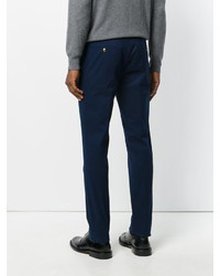 Темно-синие брюки чинос от Pt01