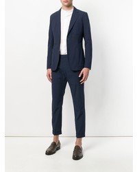 Темно-синие брюки чинос от Paolo Pecora