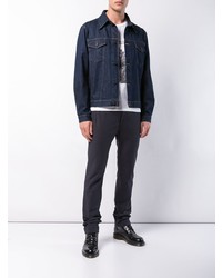 Темно-синие брюки чинос от Julien David