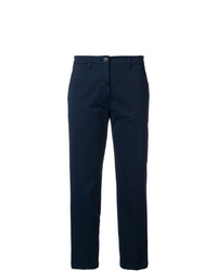 Женские темно-синие брюки чинос от Department 5