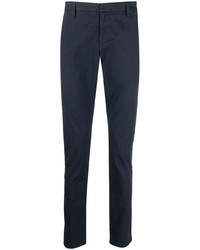 Темно-синие брюки чинос от Dondup