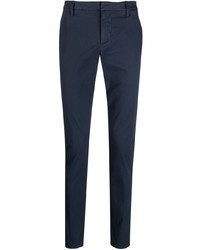 Темно-синие брюки чинос от Dondup