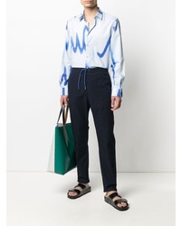 Темно-синие брюки чинос от PS Paul Smith