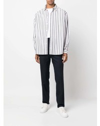 Темно-синие брюки чинос от Corneliani