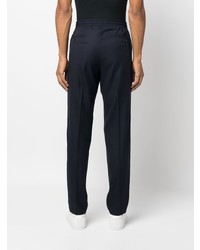 Темно-синие брюки чинос от Corneliani