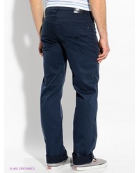 Темно-синие брюки чинос от F5