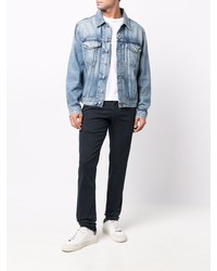 Темно-синие брюки чинос от Myths