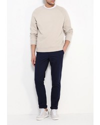 Темно-синие брюки чинос от H.I.S