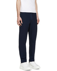 Темно-синие брюки чинос от Alexander McQueen