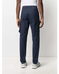 Темно-синие брюки чинос от Stone Island