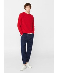 Темно-синие брюки чинос от Mango Man