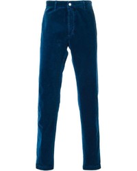 Темно-синие брюки чинос от Massimo Alba