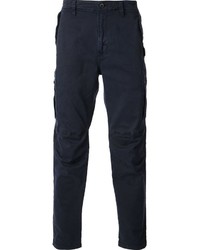 Темно-синие брюки чинос от MSGM