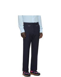 Темно-синие брюки чинос от Valentino