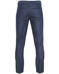 Темно-синие брюки чинос от Oodji