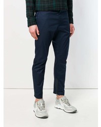 Темно-синие брюки чинос от Lanvin