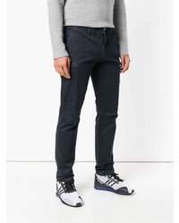 Темно-синие брюки чинос от Stone Island