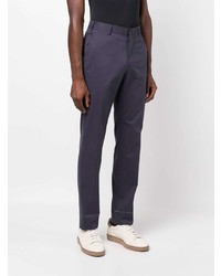 Темно-синие брюки чинос от Brioni