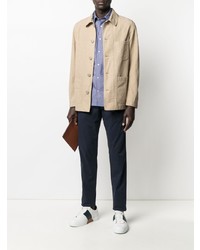 Темно-синие брюки чинос от Aspesi